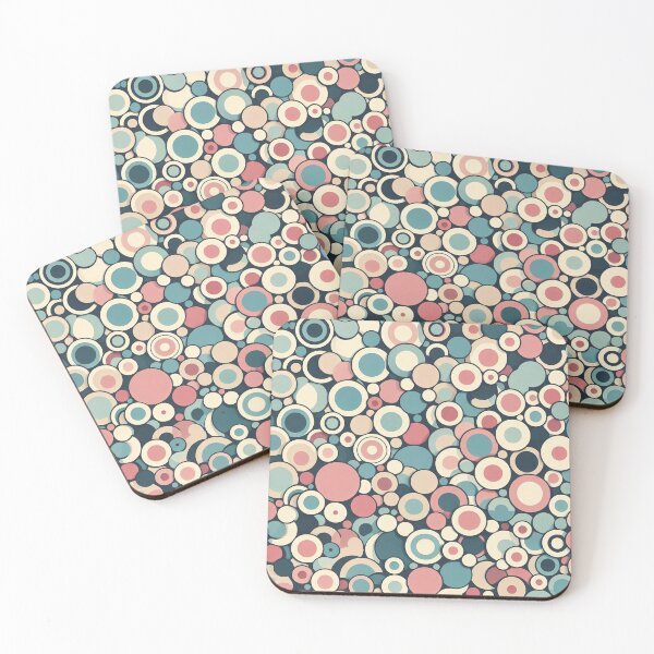 Item preview, Retro Circles Pattern designed and sold by Haji  Kamora.