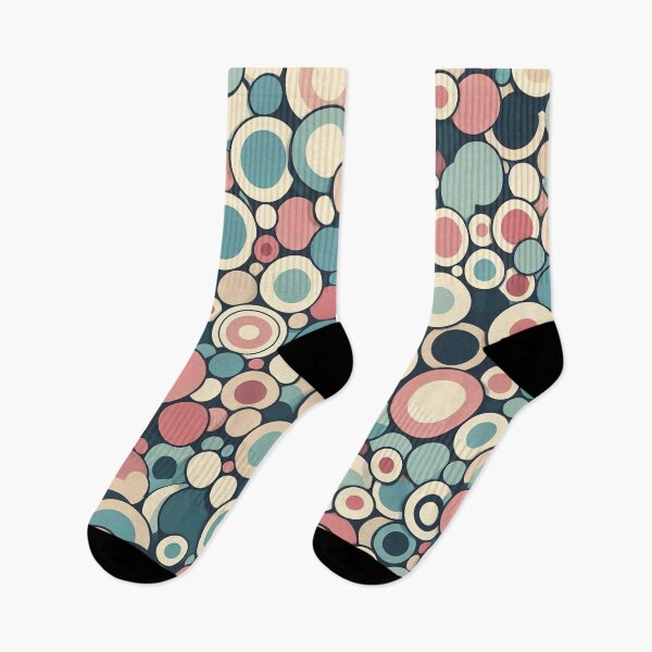 Item preview, Retro Circles Pattern designed and sold by Haji  Kamora.