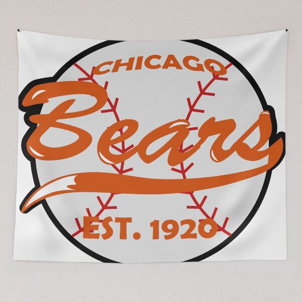 Item preview, Retro Ball Logo For Bears designed and sold by eyllismerch.