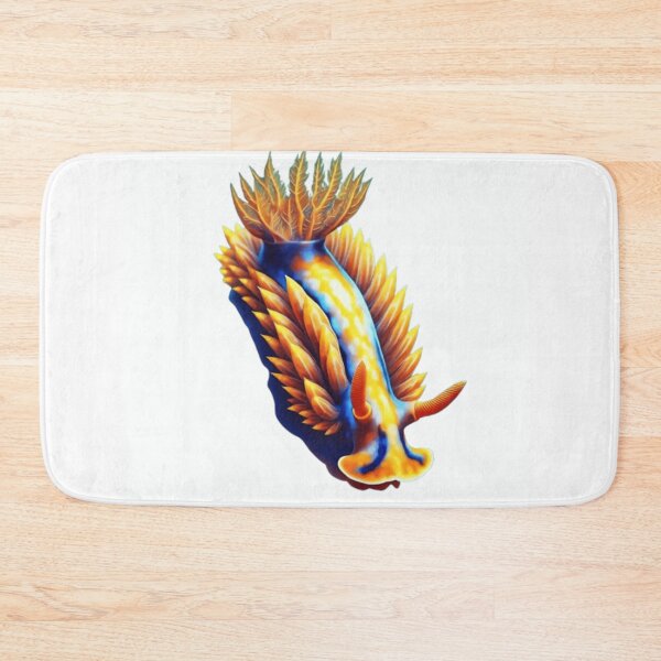 Item preview, Colorful orange nudibranch designed and sold by GabrielWest.