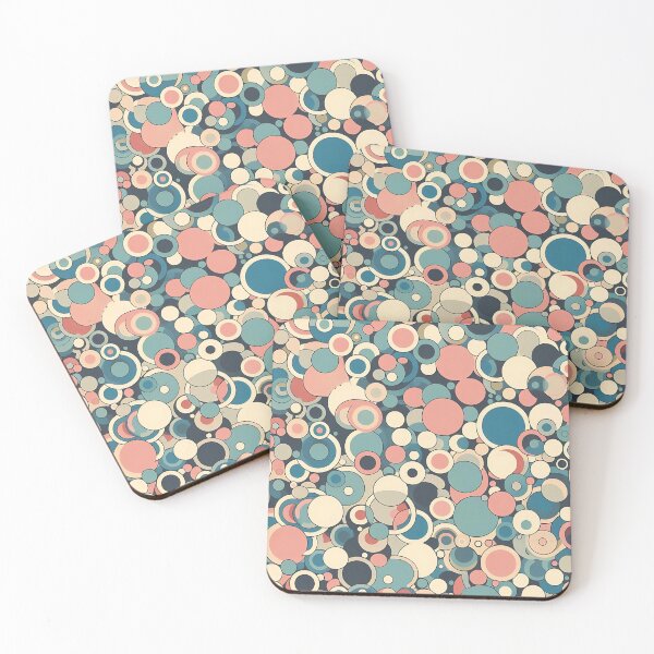 Item preview, Retro Circles Pattern designed and sold by Haji  Kamora.
