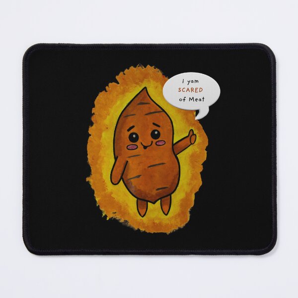 Item preview, I Yam Scared of Meat designed and sold by UofT-VegClub.