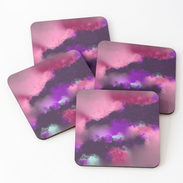 Item preview, Skies of Passion - Magenta Purple Abstract designed and sold by Joey Santiago.