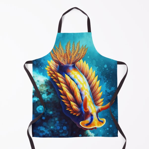 Item preview, A colorful nudibranch chilling in the coral reef designed and sold by GabrielWest.