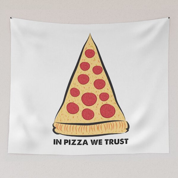 Item preview, in pizza we trust t-shirt designed and sold by Músico Ilustre.