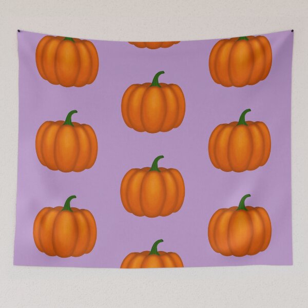 Item preview, Pumpkin on Purple designed and sold by bits-and-bob.