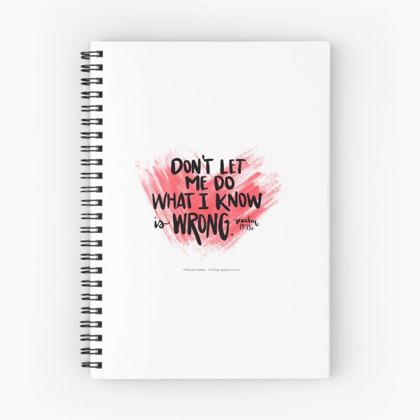 Item preview, Don't let me do what I know is wrong. Psalm 19:13a designed and sold by CalmInThePsalms.