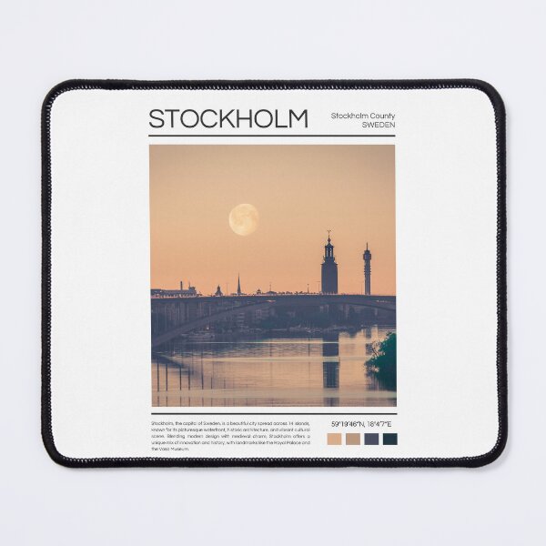 Item preview, Estocolmo - Suecia - Fotografía designed and sold by StudioRedKoala.