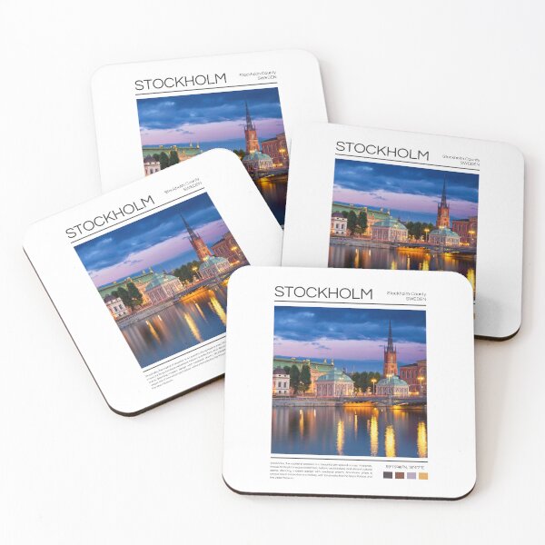 Item preview, Estocolmo - Suecia - Fotografía designed and sold by StudioRedKoala.