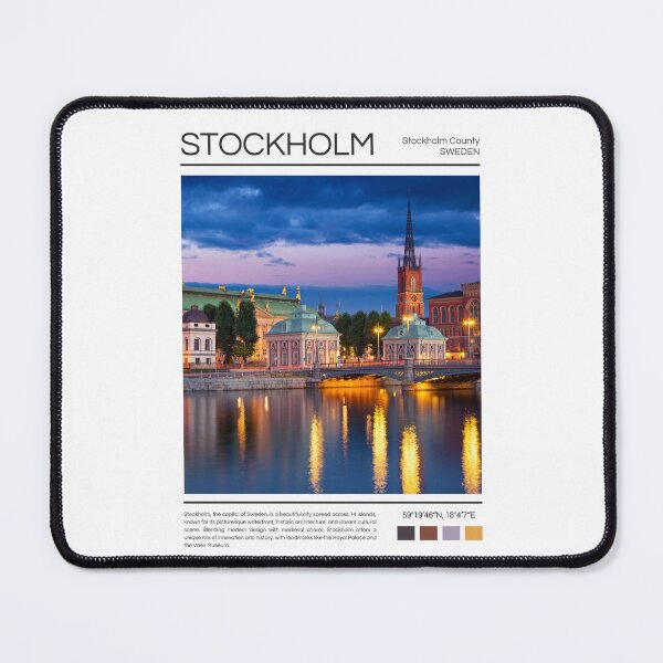 Item preview, Estocolmo - Suecia - Fotografía designed and sold by StudioRedKoala.