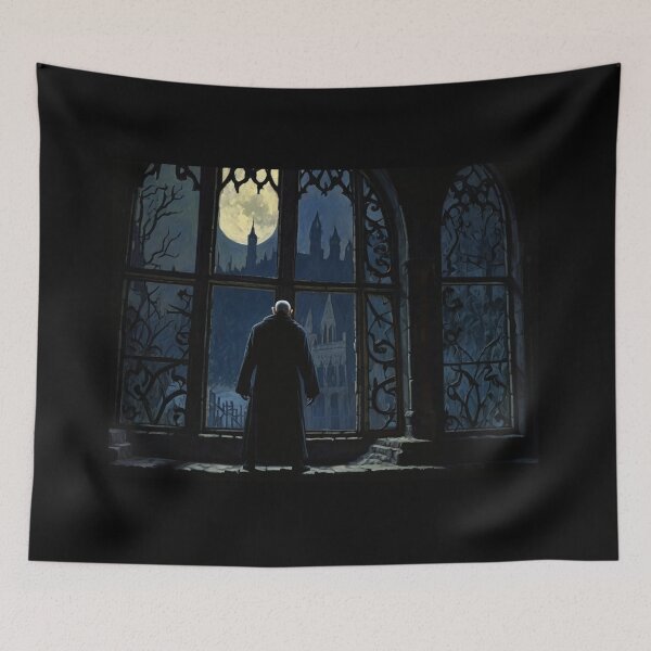Item preview, Nosferatu wanders the Halls of his ancient castle designed and sold by Vintage Designs +.