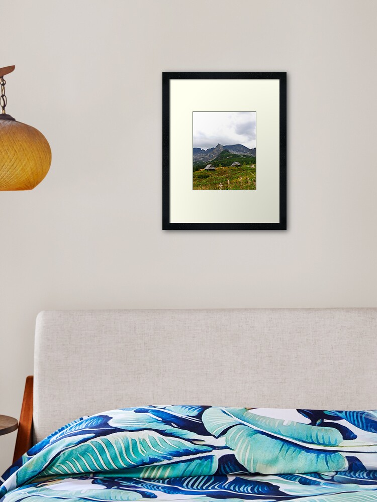 Thumbnail 2 of 7, Framed Art Print, The Gąsienicowa Valley - Polish Tatras designed and sold by SimonGA.