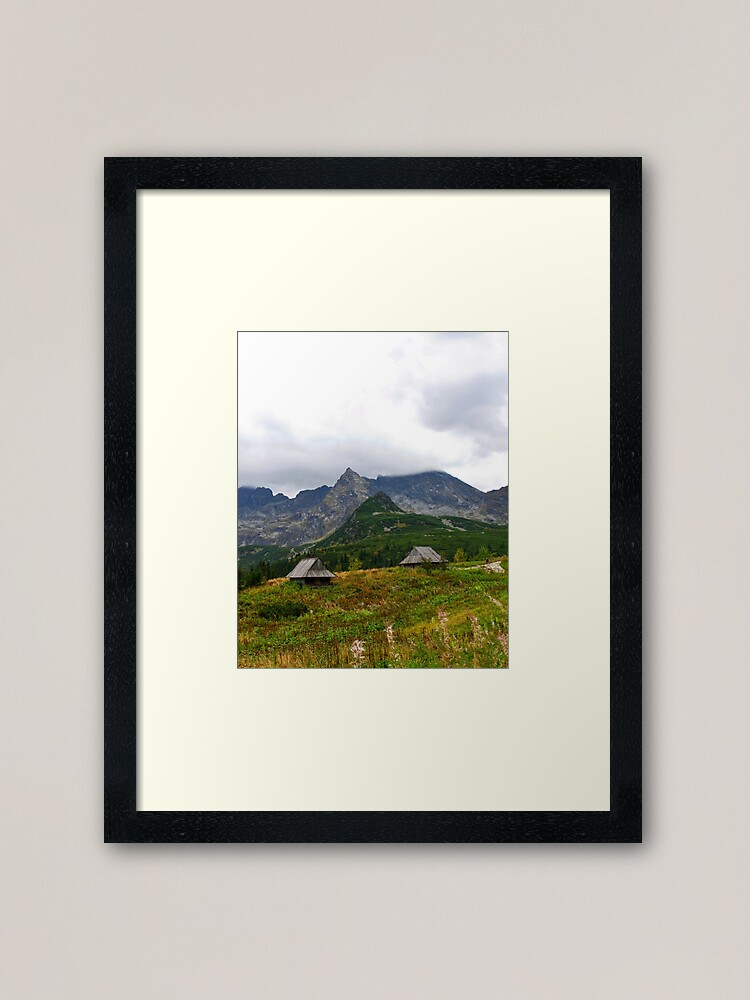 Thumbnail 1 of 7, Framed Art Print, The Gąsienicowa Valley - Polish Tatras designed and sold by SimonGA.