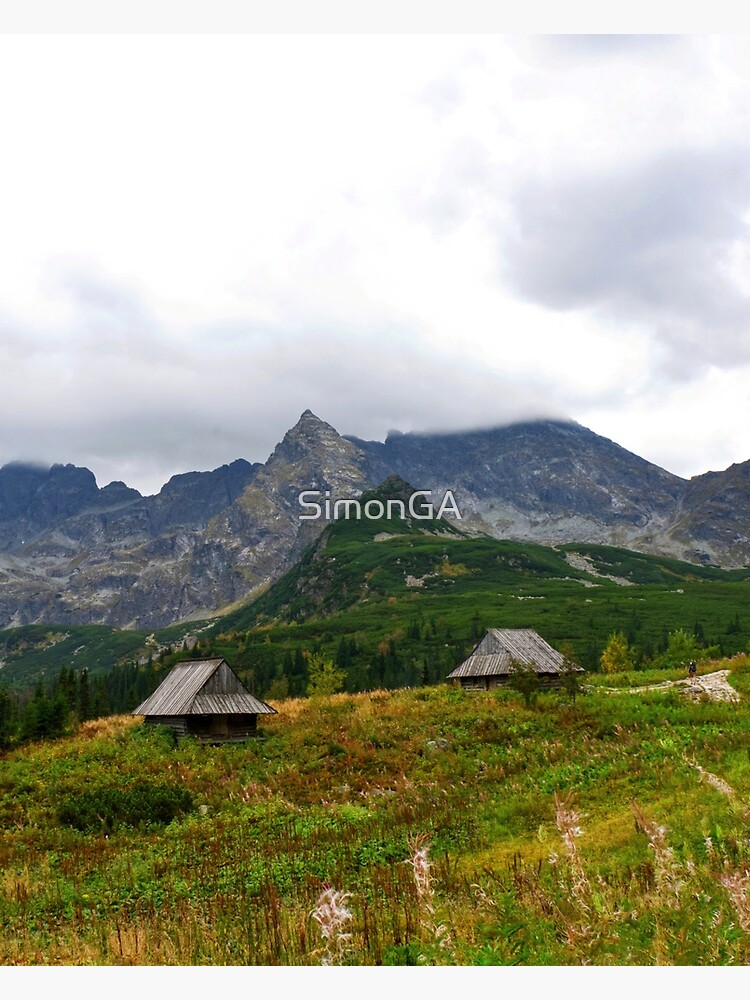 Thumbnail 7 of 7, Framed Art Print, The Gąsienicowa Valley - Polish Tatras designed and sold by SimonGA.
