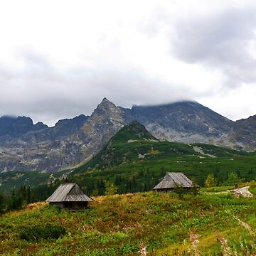 Artwork thumbnail, The Gąsienicowa Valley - Polish Tatras by SimonSW