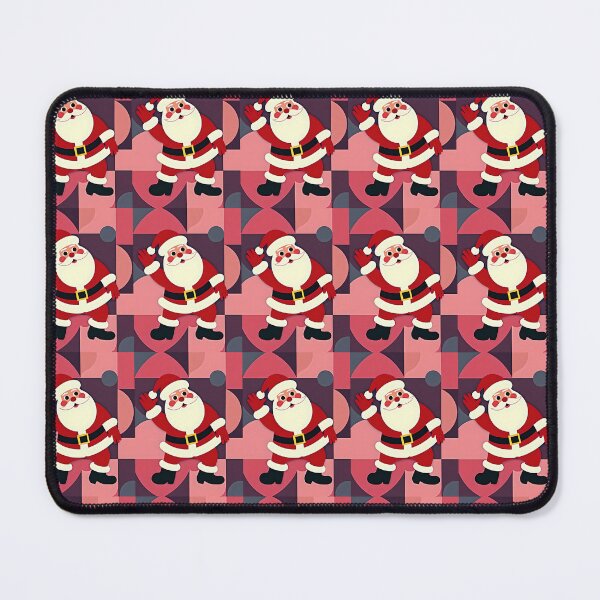Item preview, Santa Claus Waving Mid-Century Modern Holiday Fun designed and sold by taiche.