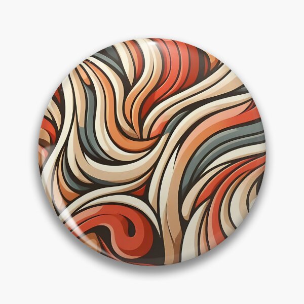 Item preview, Swirling Elegance: Abstract Wave Pattern designed and sold by Haji  Kamora.
