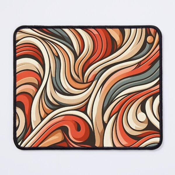 Item preview, Swirling Elegance: Abstract Wave Pattern designed and sold by Haji  Kamora.