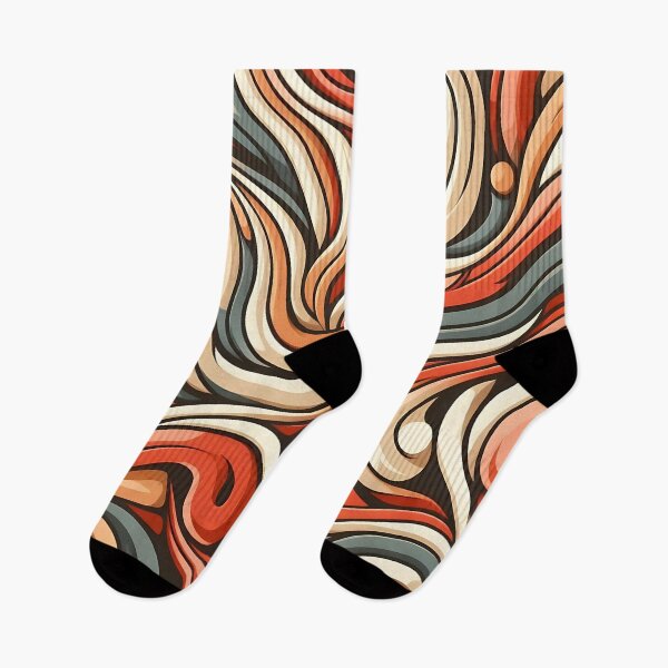 Item preview, Swirling Elegance: Abstract Wave Pattern designed and sold by Haji  Kamora.