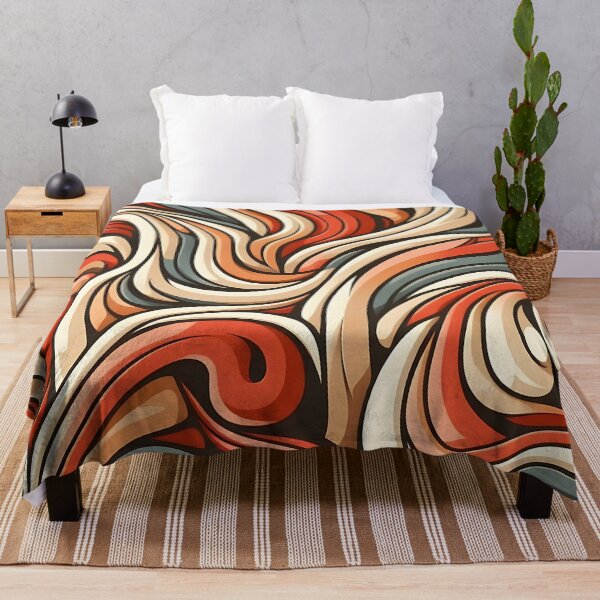 Item preview, Swirling Elegance: Abstract Wave Pattern designed and sold by Haji  Kamora.
