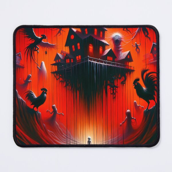 Item preview, Haunted House Roosters designed and sold by FNORD-10111.