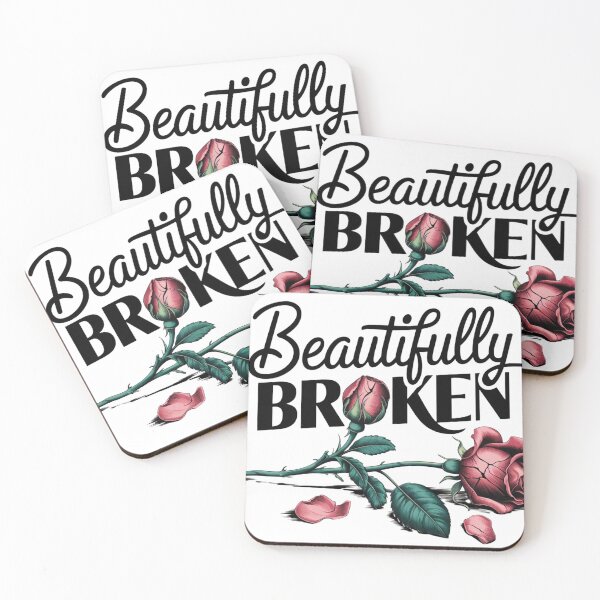 Item preview, Beautifully Broken Rose Design - Embrace Imperfection designed and sold by Viviglow.