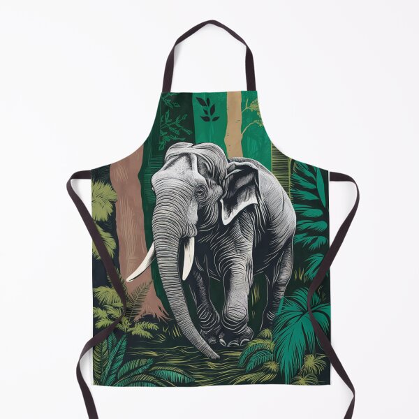 Artikelvorschau, Elefant im Dschungel entworfen und verkauft von Patricks-Art.