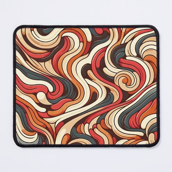 Item preview, Swirling Elegance: Abstract Wave Pattern designed and sold by Haji  Kamora.