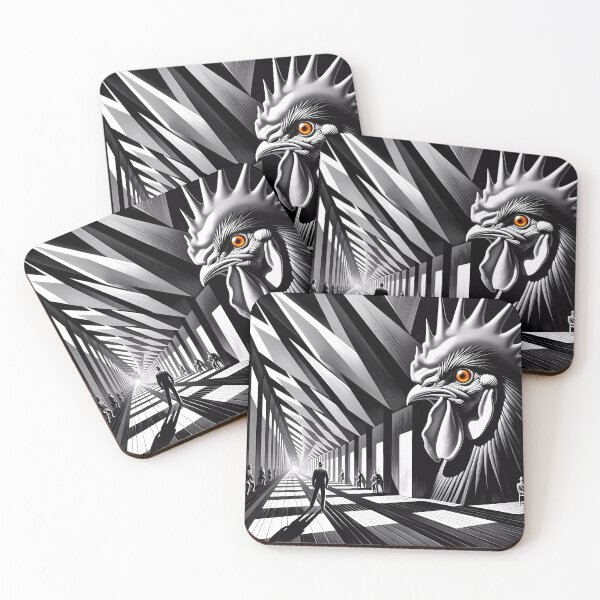 Item preview, Surreal Corridor Rooster Vision designed and sold by FNORD-10111.