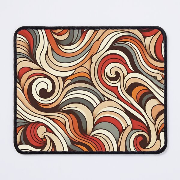 Item preview, Swirling Elegance: Abstract Wave Pattern designed and sold by Haji  Kamora.