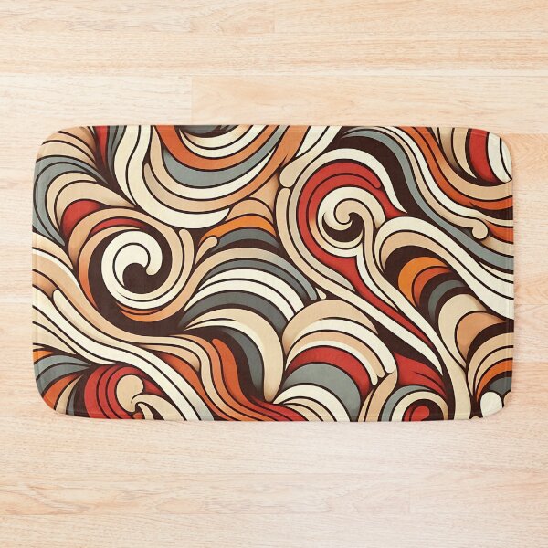 Item preview, Swirling Elegance: Abstract Wave Pattern designed and sold by Haji  Kamora.