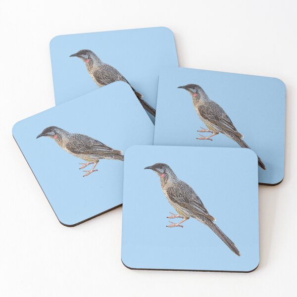 Item preview, Red Wattlebird Color Design  designed and sold by designsasstultd.