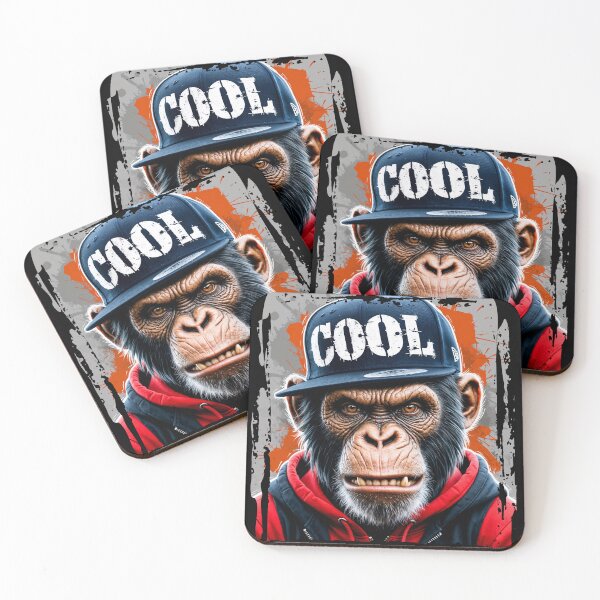Item preview, a fierce chimpanzee abstract GRAFFITI cool designed and sold by ArtisticPen-art.