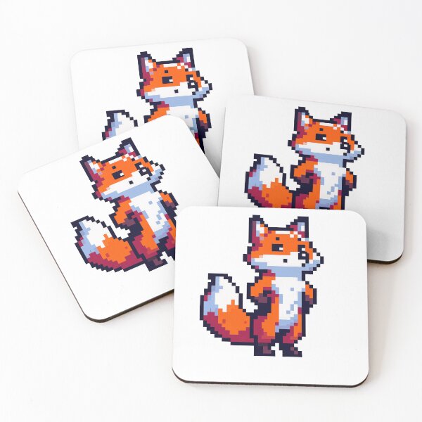 Item preview, Pixel Fox Charm designed and sold by Shadowshop07.
