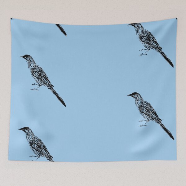 Item preview, Red Wattlebird Black Design  designed and sold by designsasstultd.