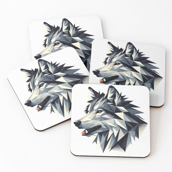 Item preview, Primal Geometry Wolf designed and sold by Shadowshop07.