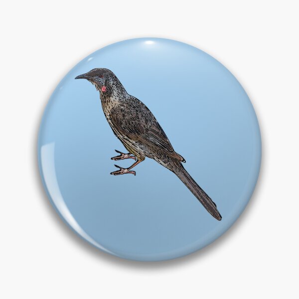 Item preview, Red Wattlebird Black Alternate Design  designed and sold by designsasstultd.