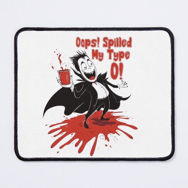 Item preview, Oops! Spilled My Type O! designed and sold by Ahmed Behiry.