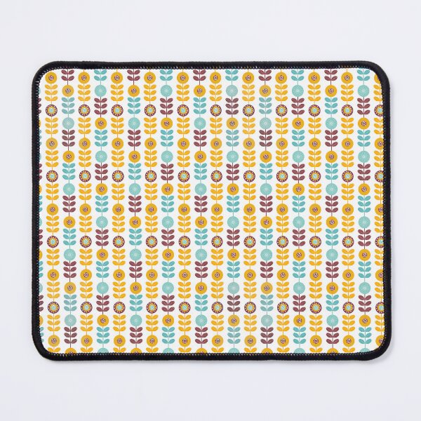 Item preview, Retro flower pattern designed and sold by DMFPRINTS.