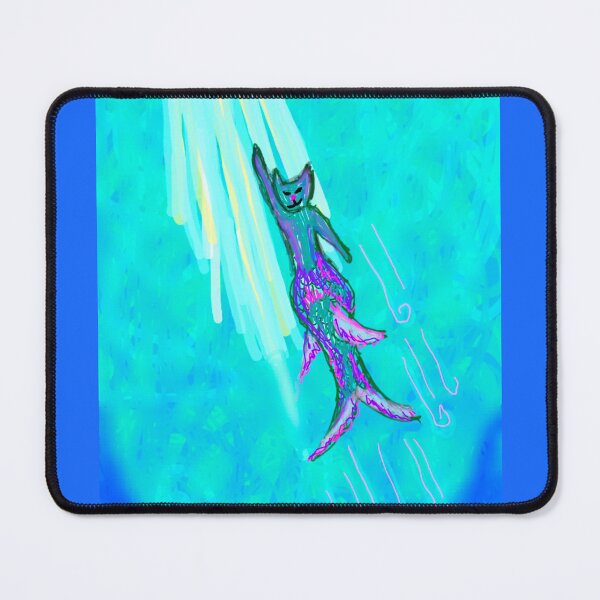 Item preview, Zoomie Purrmaid designed and sold by DancingCreek.