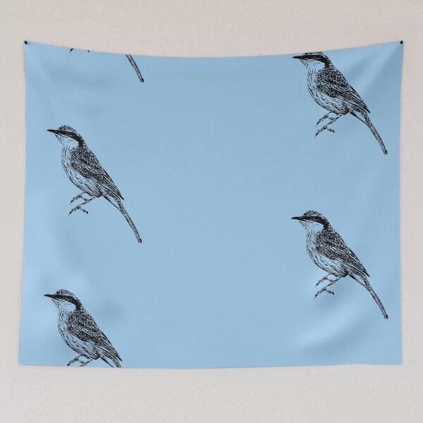 Item preview, Singing Honeyeater Black Design  designed and sold by designsasstultd.