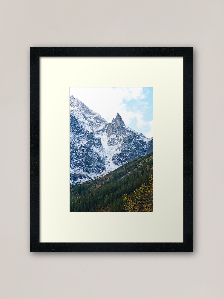 Thumbnail 1 of 7, Framed Art Print, Mnich, View from Morskie Oko - Polish Tatras designed and sold by SimonGA.