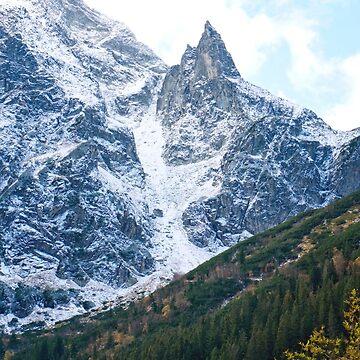 Artwork thumbnail, Mnich, View from Morskie Oko - Polish Tatras by SimonSW