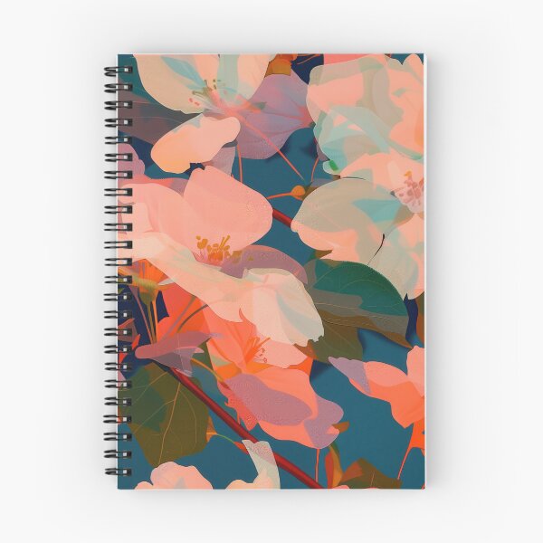 Item preview, Vibrant Floral Art - Abstract Blossoms in Pastel and Neon Hues designed and sold by Retrocranio.