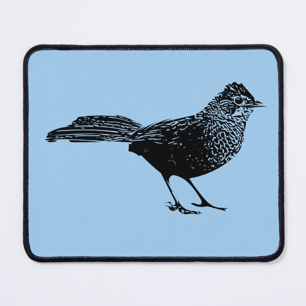 Item preview, Rufous Bristlebird Black Design  designed and sold by designsasstultd.