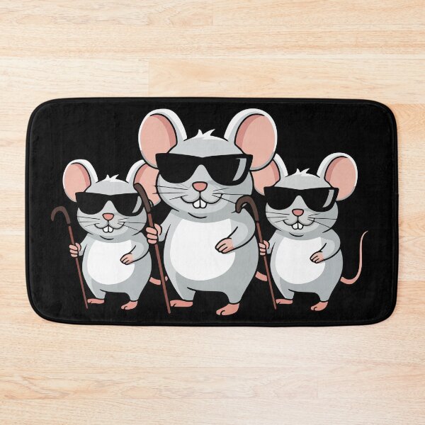 Item preview, Three white blind mice designed and sold by Lisiephoto.