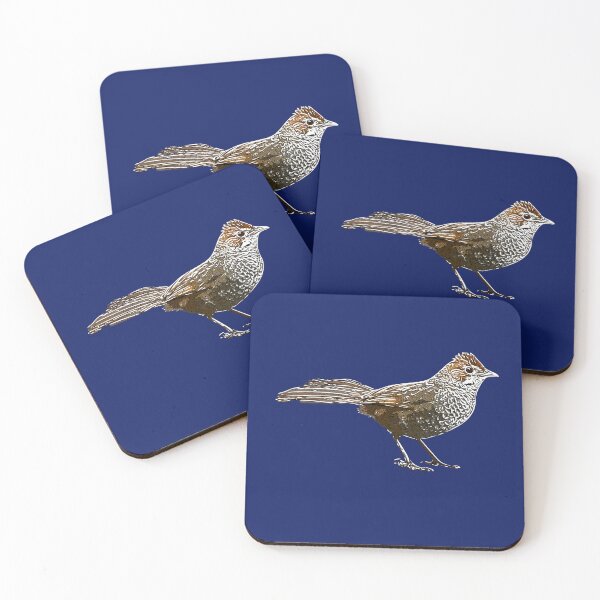 Item preview, Rufous Bristlebird White Alternate Design  designed and sold by designsasstultd.
