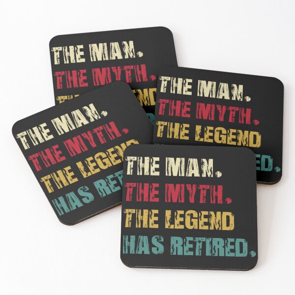 Item preview, the man the myth the legend has retired designed and sold by ArtisticPen-art.