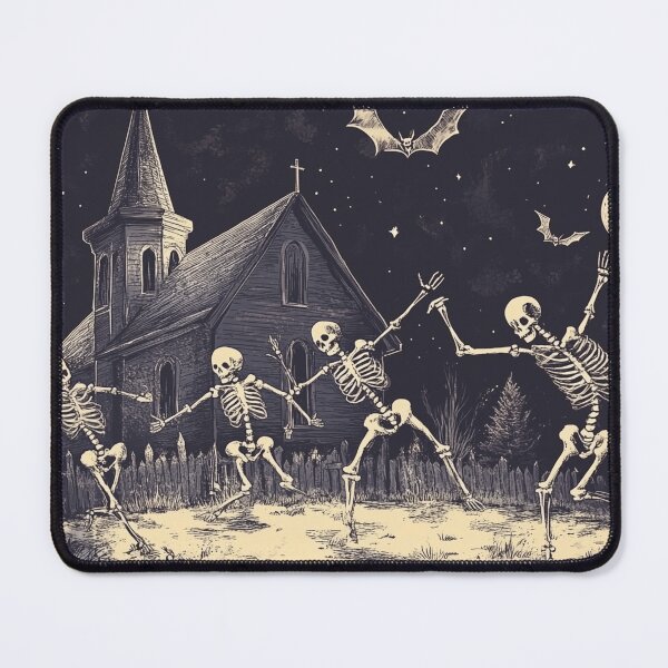 Item preview, Vintage Skeleton Dance Party designed and sold by Laceyjae Digital Art.