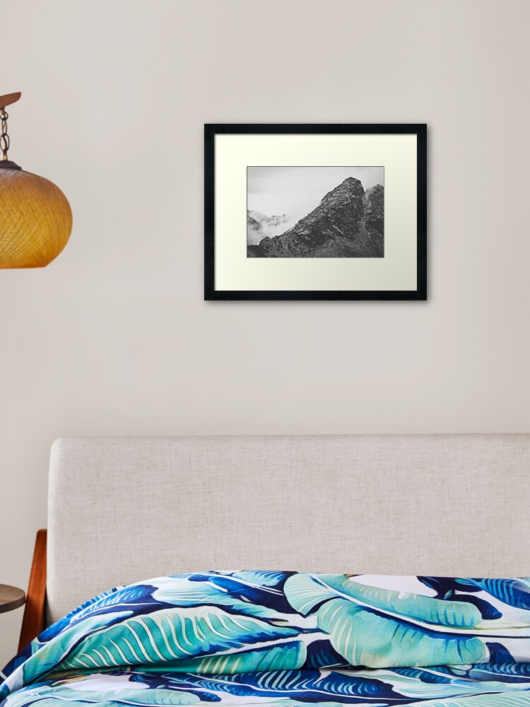 Thumbnail 2 of 7, Framed Art Print, Kościelec Mountain Duo - Majestic Peaks of the Polish Tatras - Matte -02 designed and sold by SimonGA.
